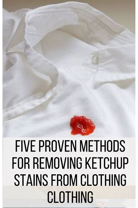 remove ketchup from clothes|ketchup stain transparent.